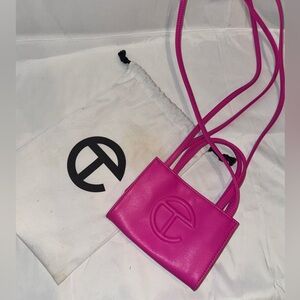 Telfar Pink Mini Bag
